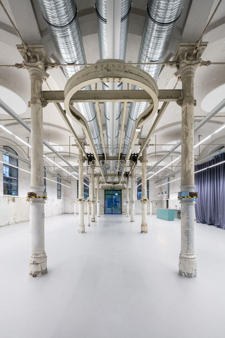 Fleischmarkthalle, Foto: N. Kazakov, Alter Schlachthof Karlsruhe