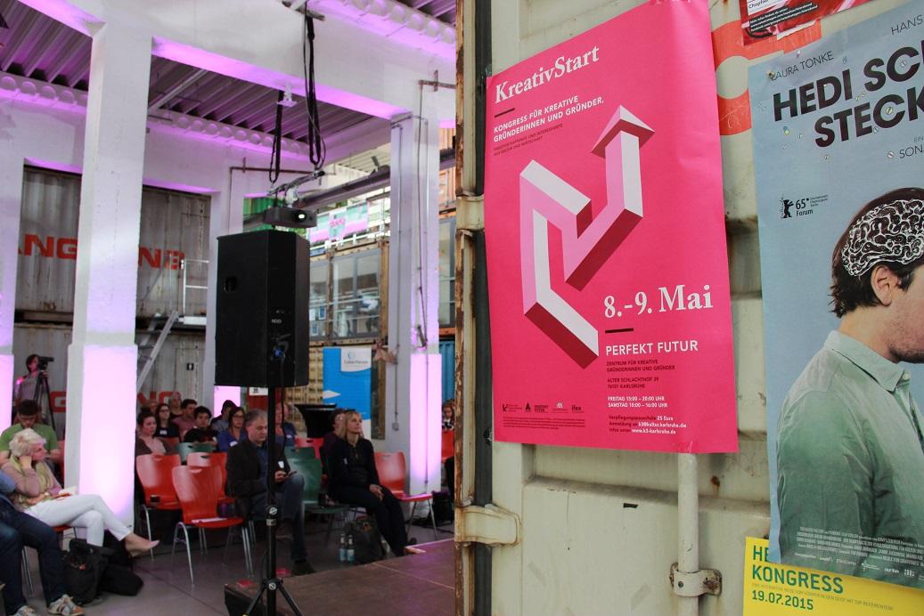 Plakat, Kreativ Start 2015; Foto: Veronika Biebrich