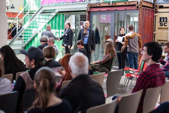 Publikum, Kreativ Start 2016; Foto: Nancy Fischer 