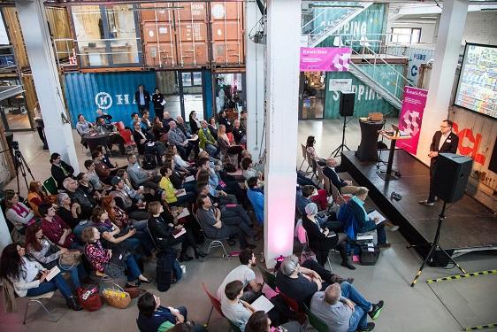 Vortrag, Kreativ Start 2016; Foto: Nancy Fischer 