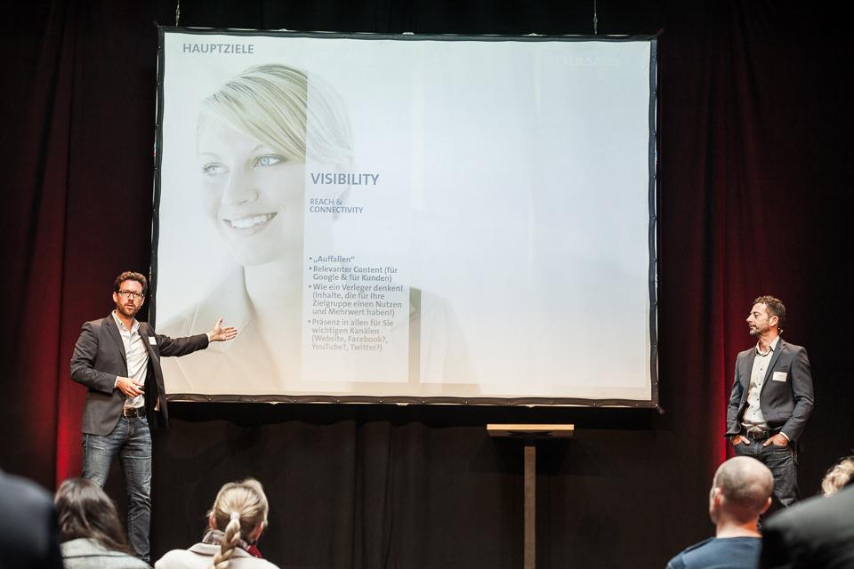 Vortrag, Kreativ Strat 2017 Foto: Eugen Kraft