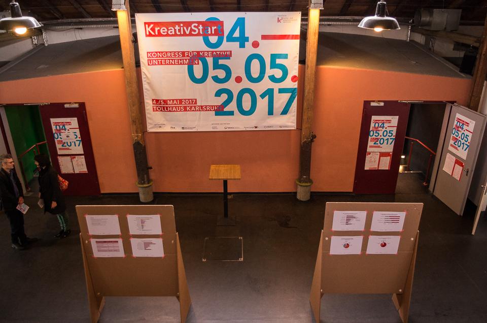 Eingang, Kreativ Start 2017 Foto: Eugen Kraft