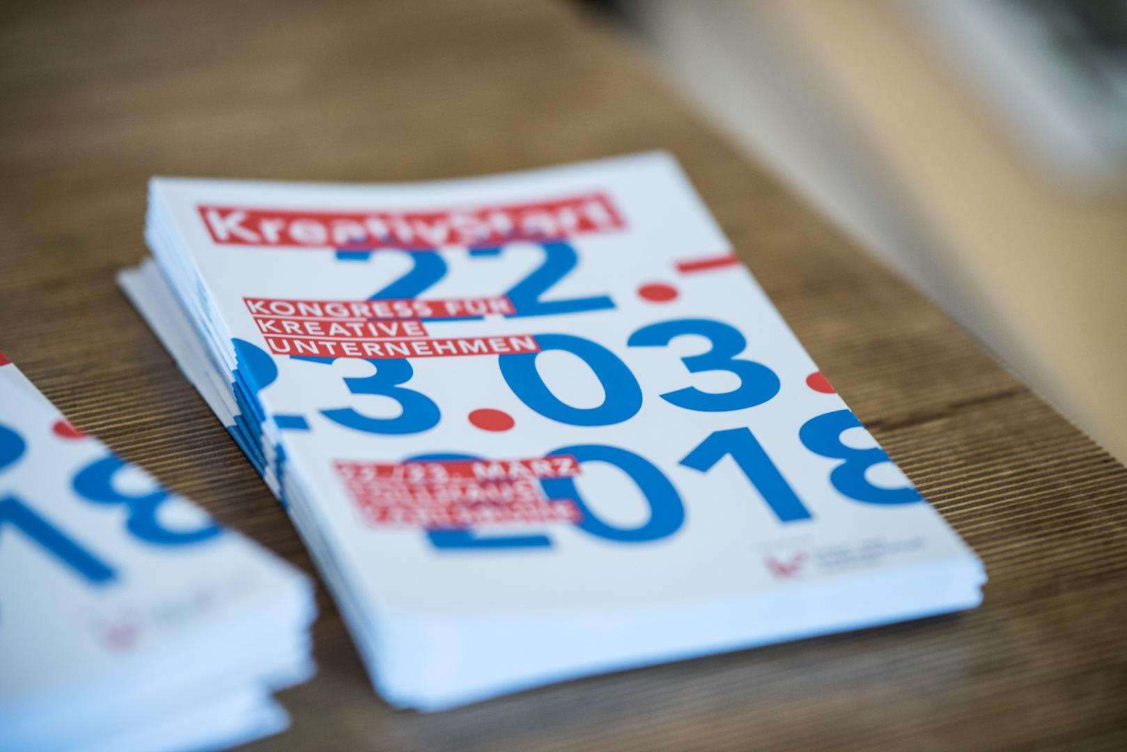 Flyer Kreativ Start 2018 Foto: Michael M. Roth, MicialMedia