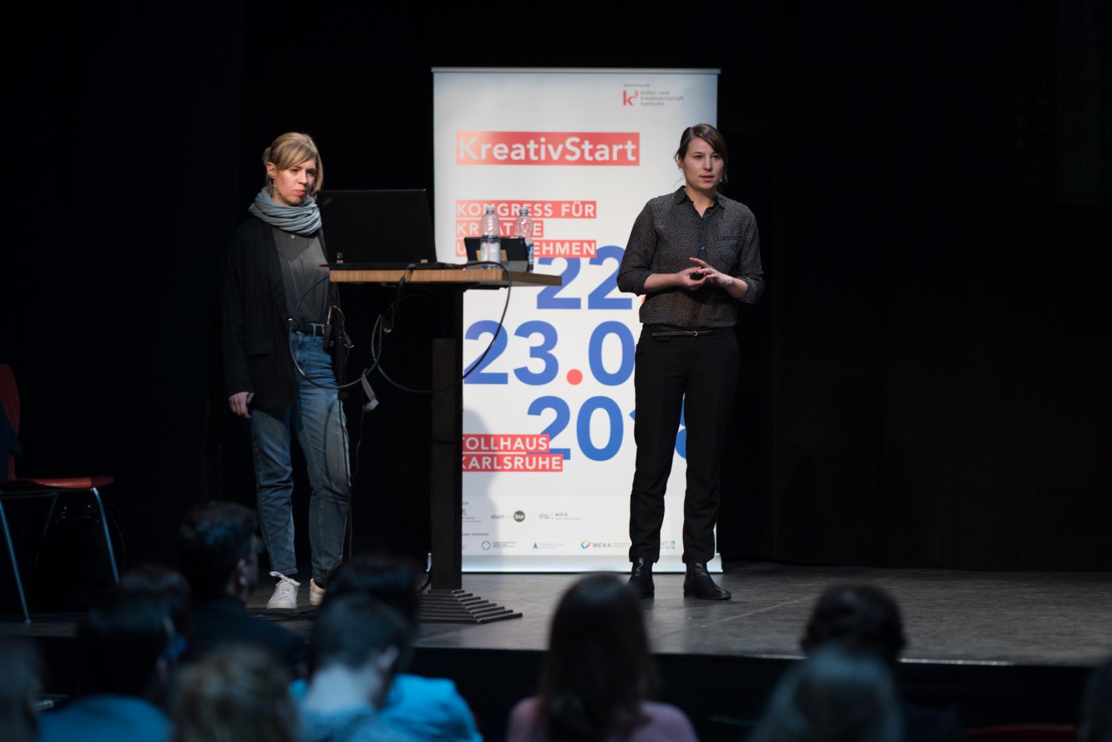 Vortrag Kreativ Start 2018 Foto: Michael M.Roth,MicialMedia