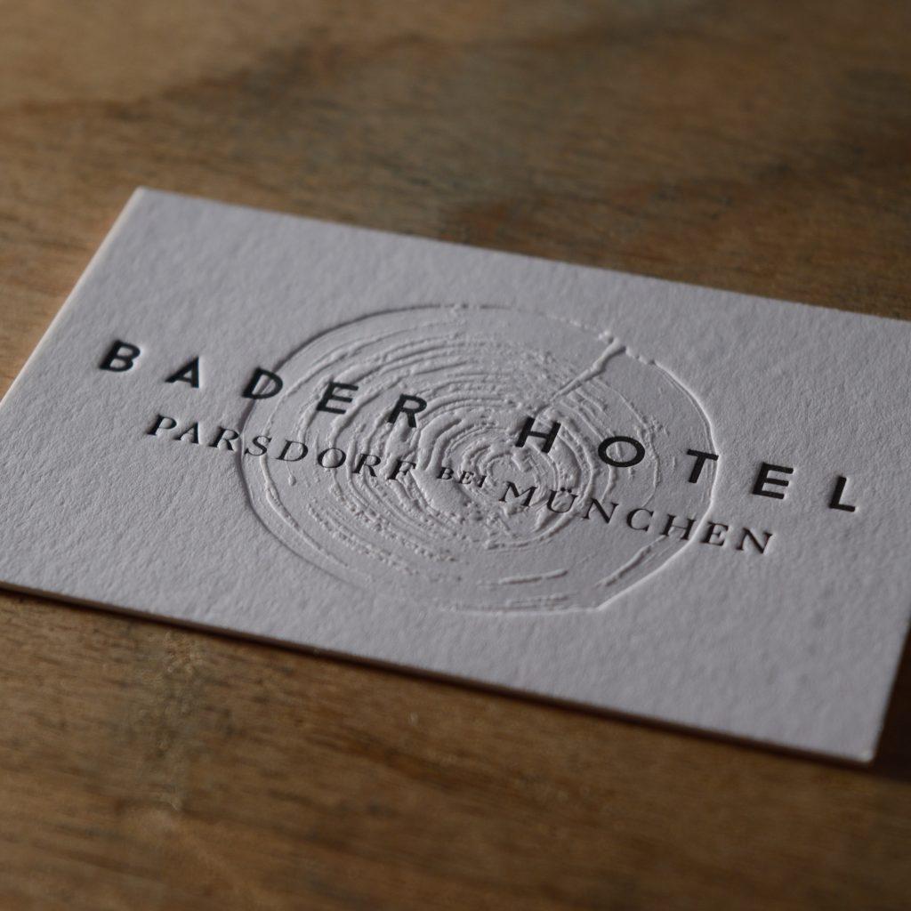 Visitenkarten Letterpress