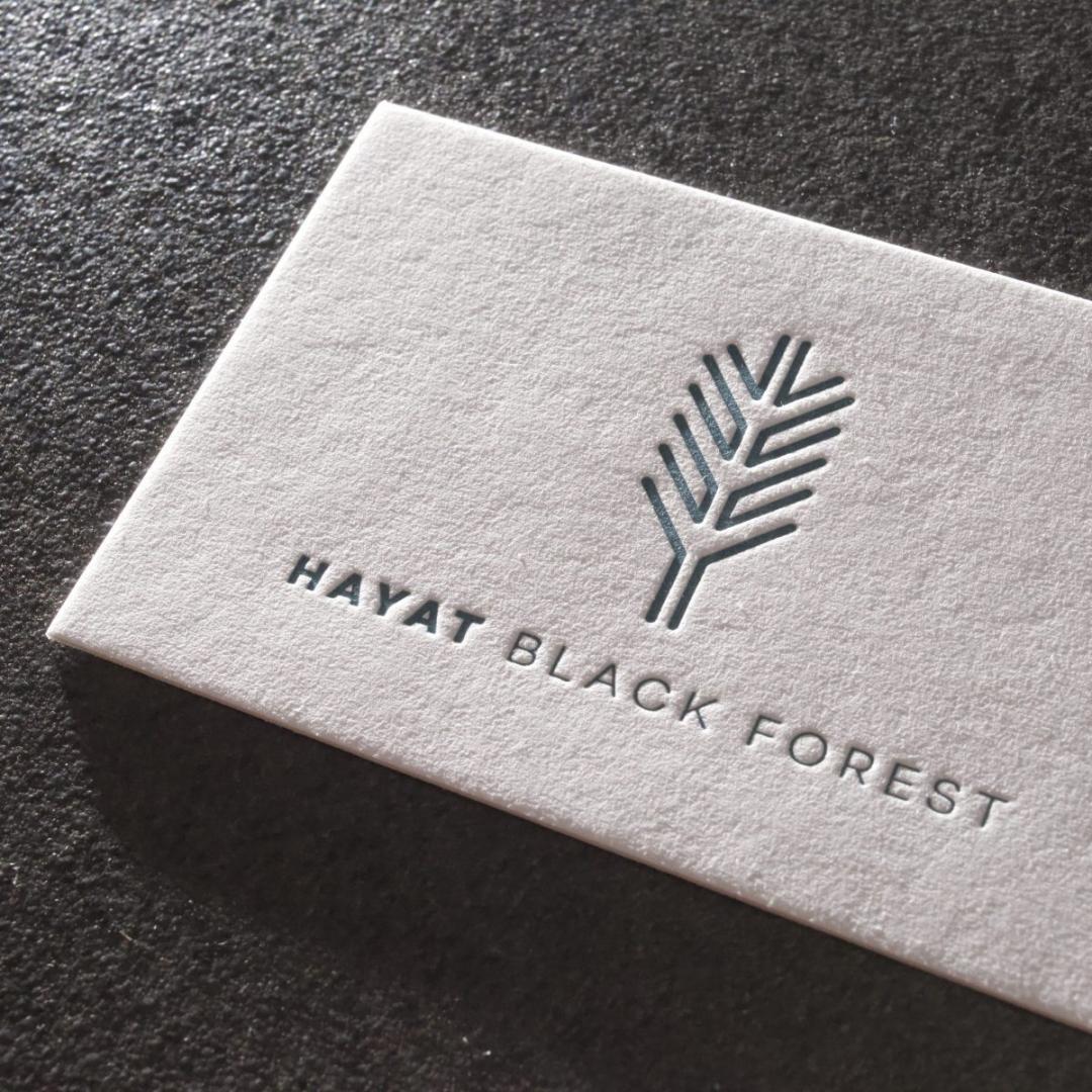 Visitenkarten Letterpress