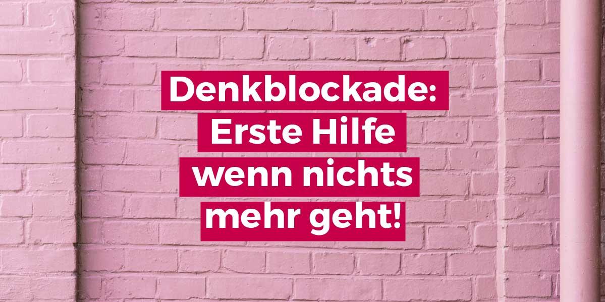 Denkblockade