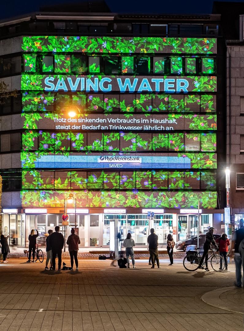 PONG.Li Studios, »Saving Water«, 2020-2021, Seasons of Media Arts 2021, © PONG.Li Studios, Foto_ Uli Deck
