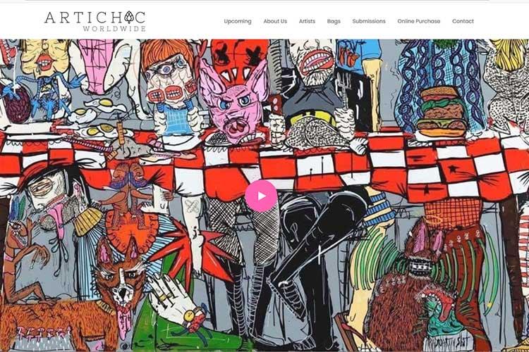 Galerie-Webseite