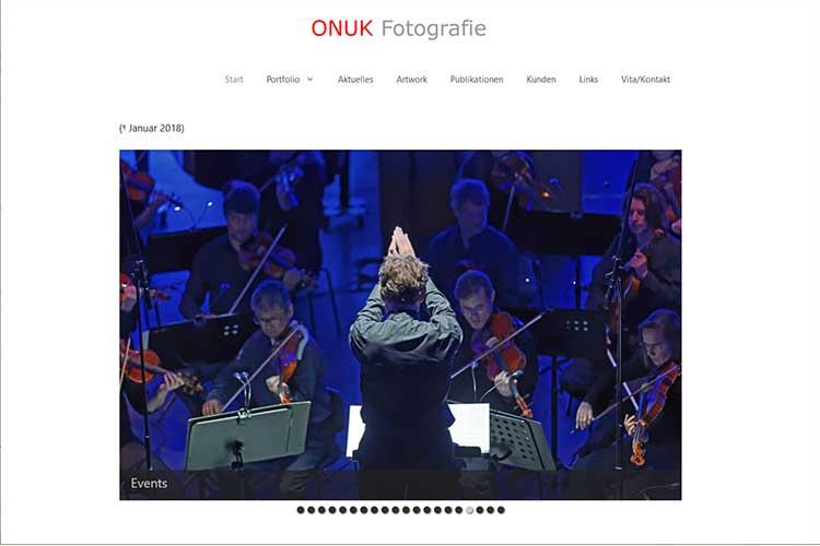 Fotografen-Webseite