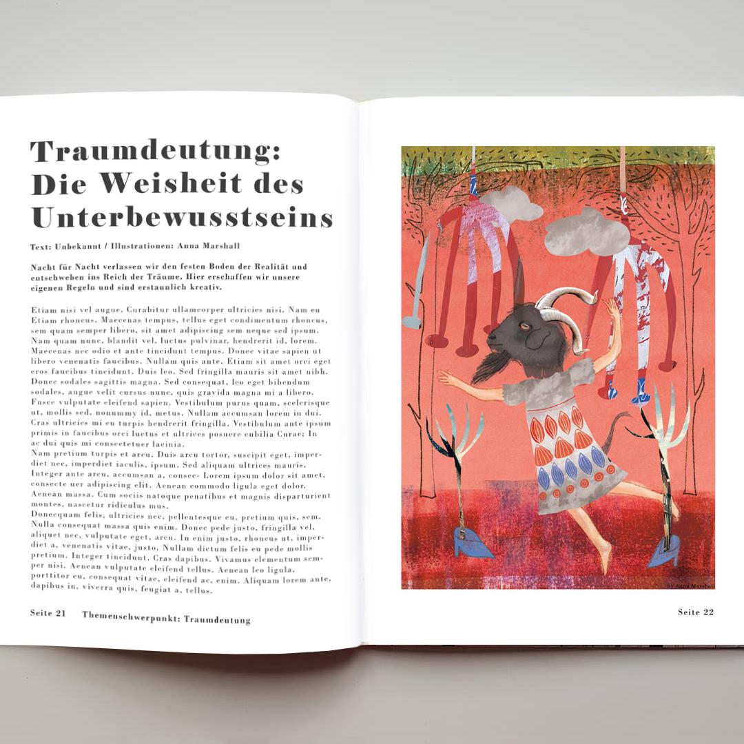Magazinbeitrag Mockup