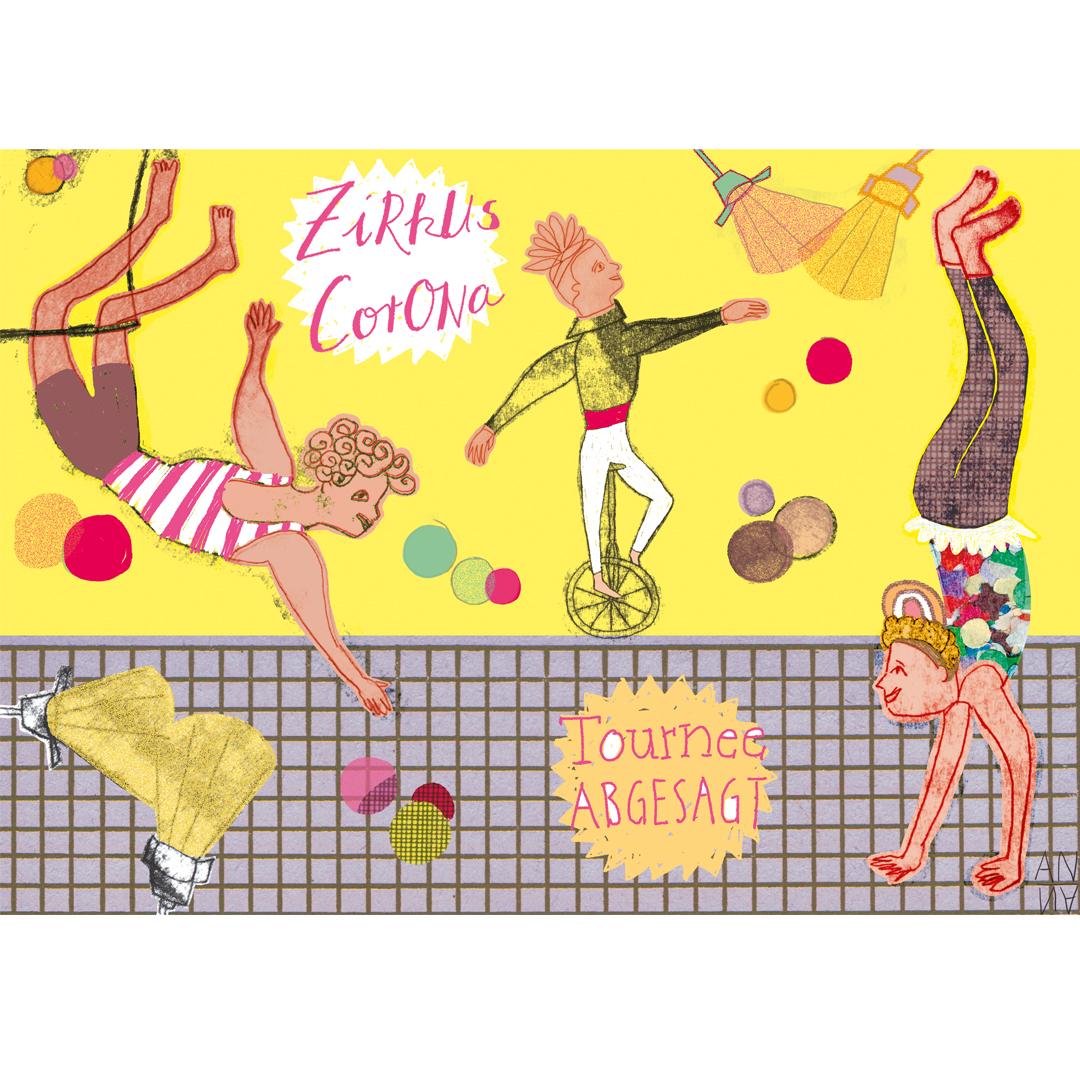 Art Print Zirkus Corona