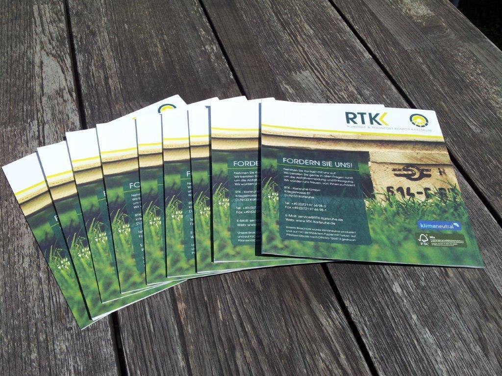 CI, CD & Claim für RTK Karlsruhe GmbH