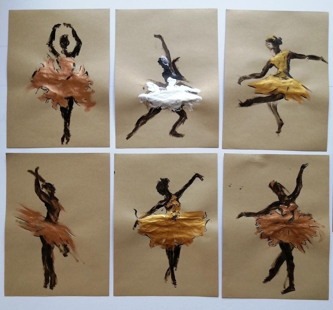 Carolina, Balerinas, 21 x 29,7cm