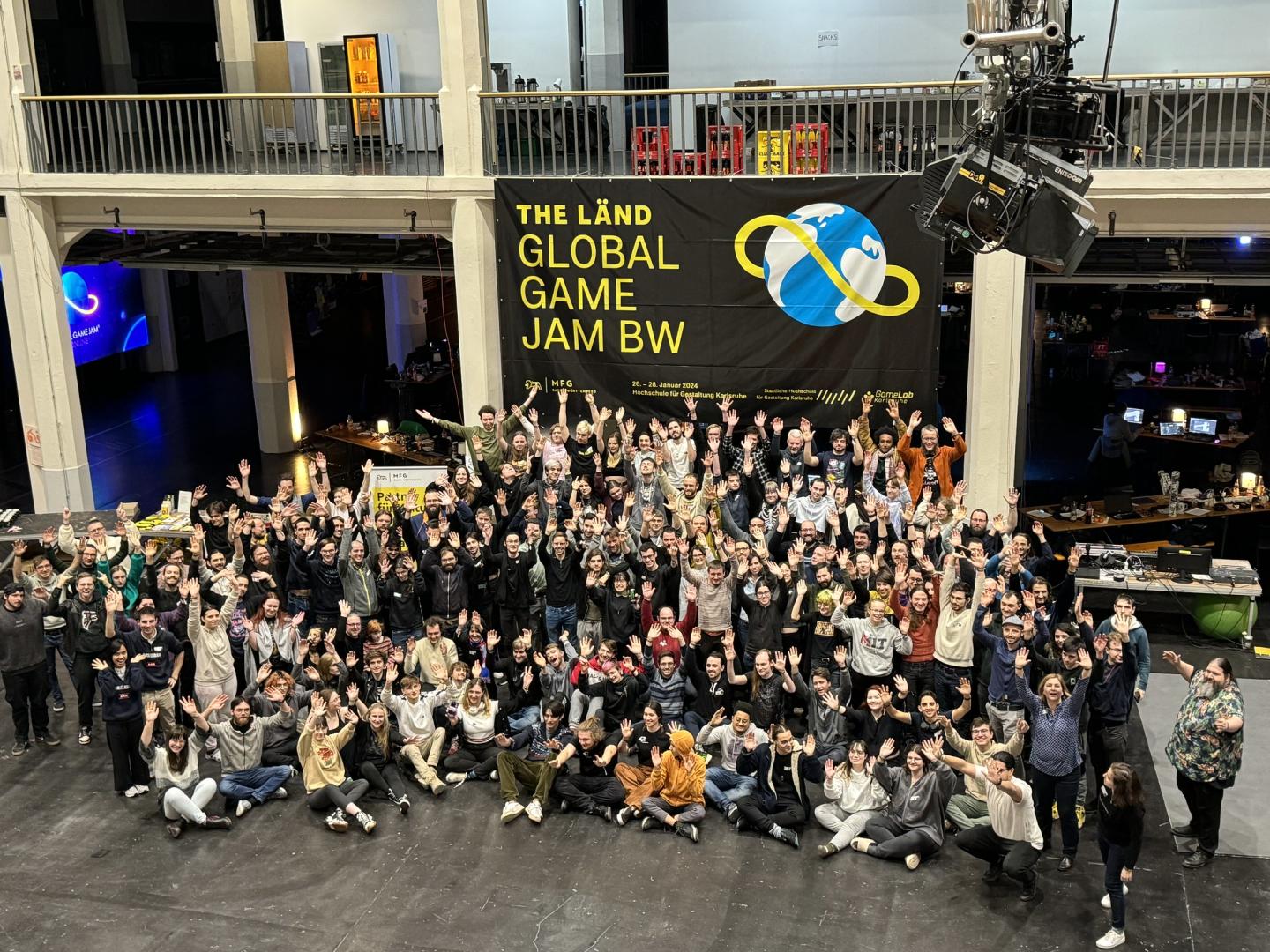 Global Game Jam 2024; Bild: MFG Baden-Württemberg