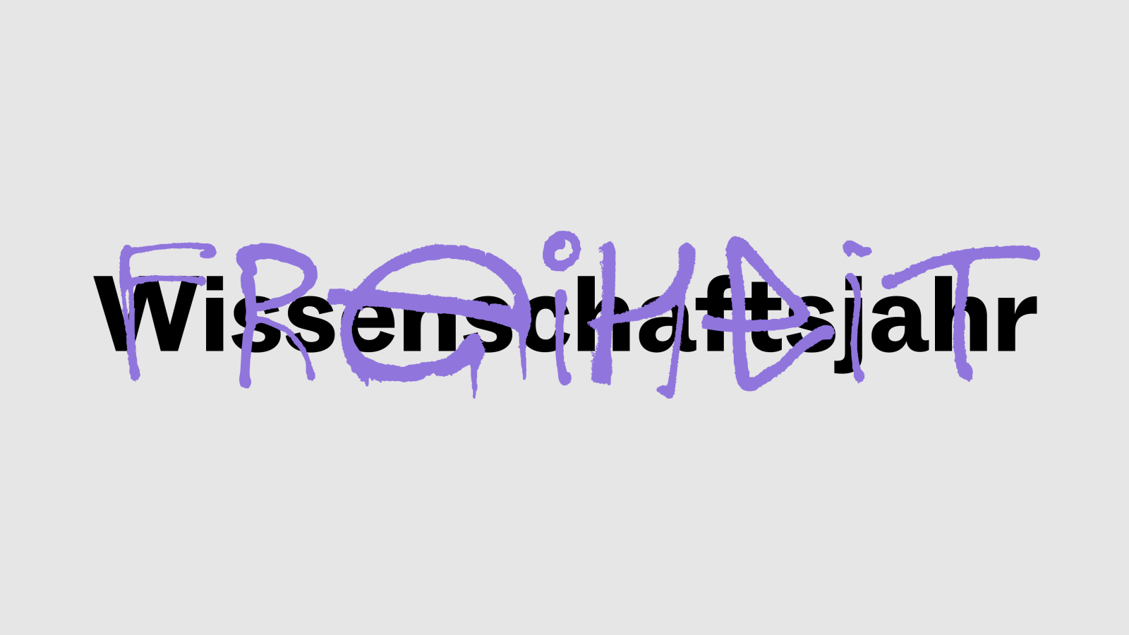 Call for Participation zum Wissenschaftsjahr 2024; Bild: #rp24 