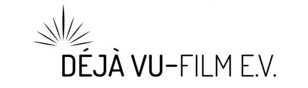 Deja Vu Logo Logo mit Fächer und Name Déjà Vu - Film e. V.