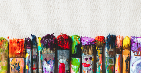 Symbolbild Kunst, Pinsel, Bild: Canva